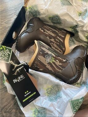 Muck Boots Kids Brown Camo Rain & Snow Boots
